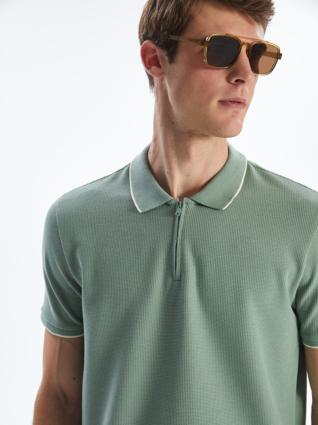 Men's Polo Neck T-Shirt