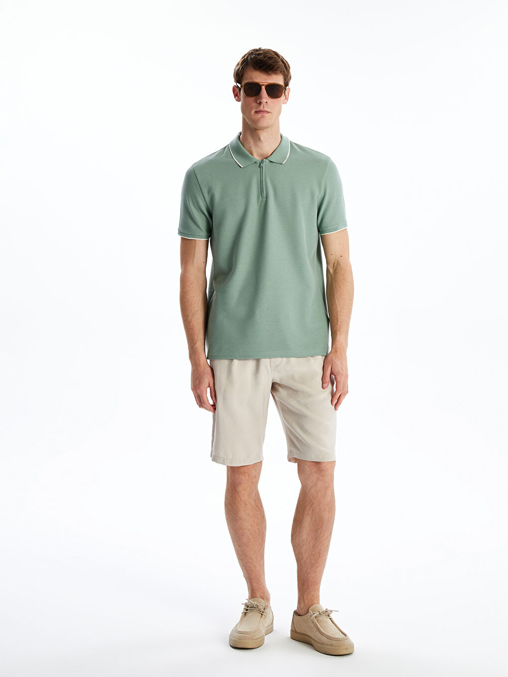 Men's Polo Neck T-Shirt-2