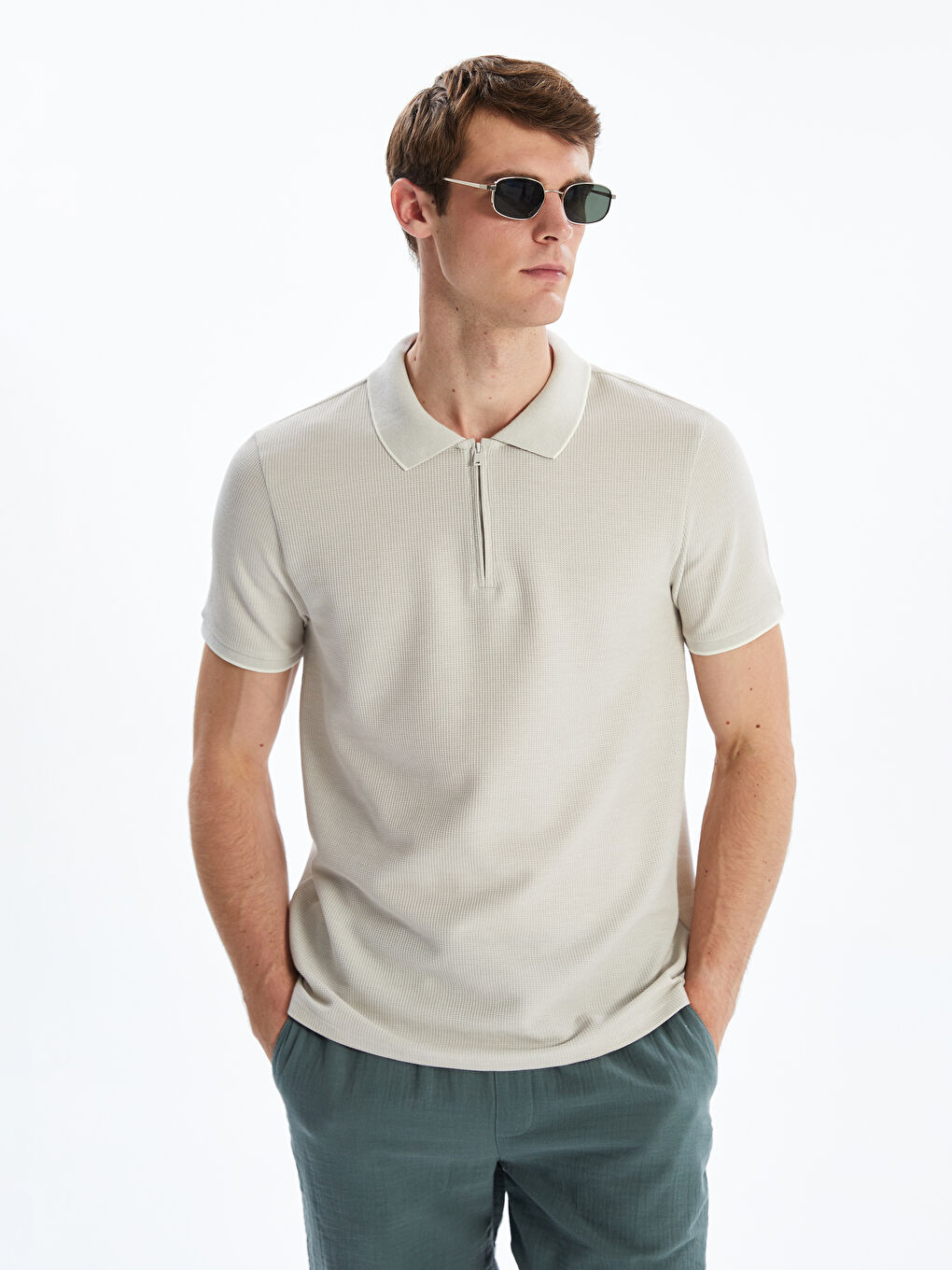 Men's Polo Neck T-Shirt