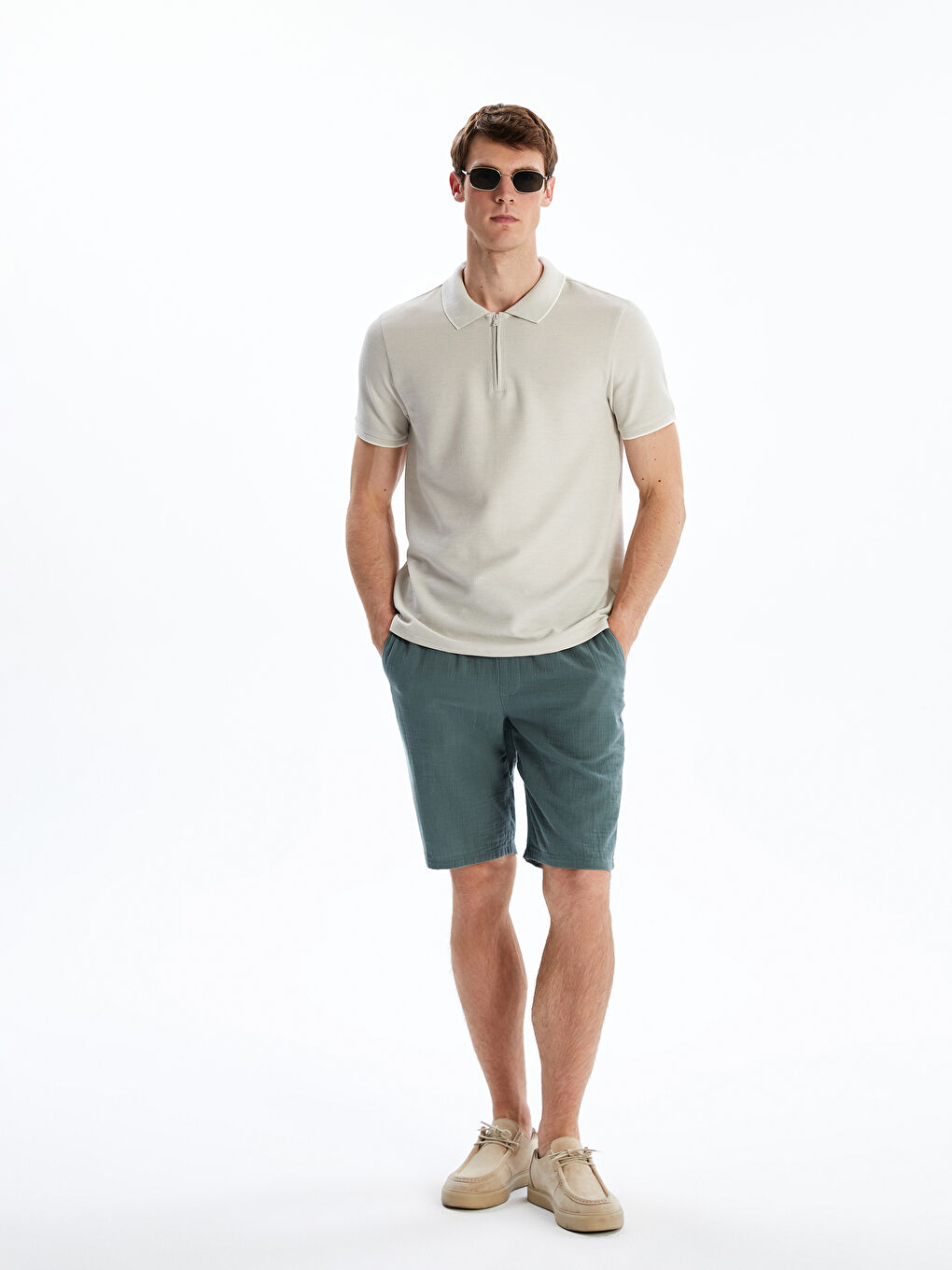 Men's Polo Neck T-Shirt-1