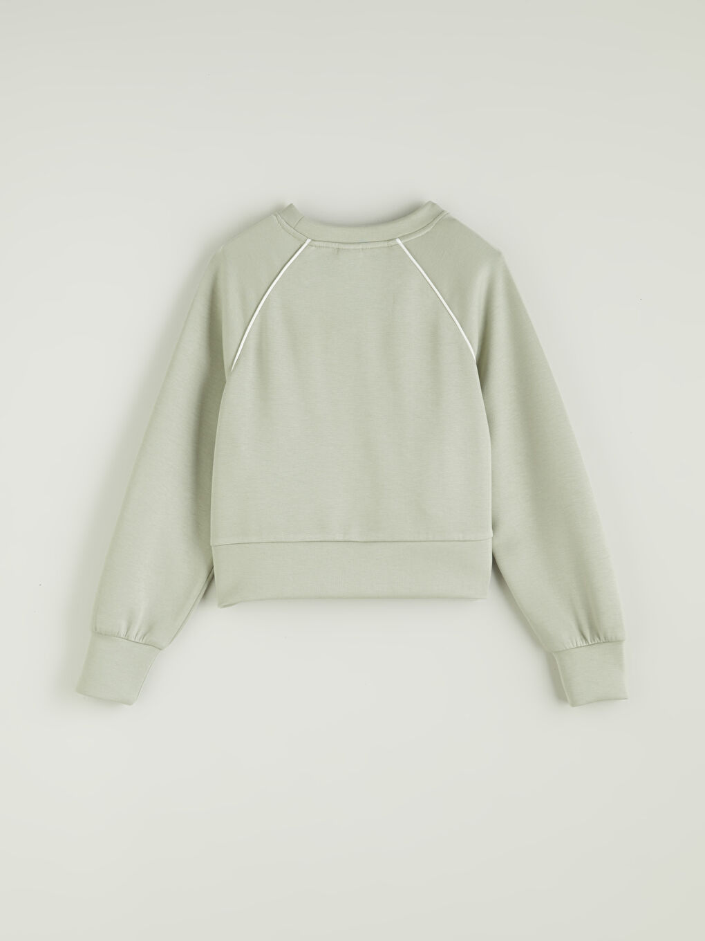 Crew Neck Printed Girls' Sweatshirt-2