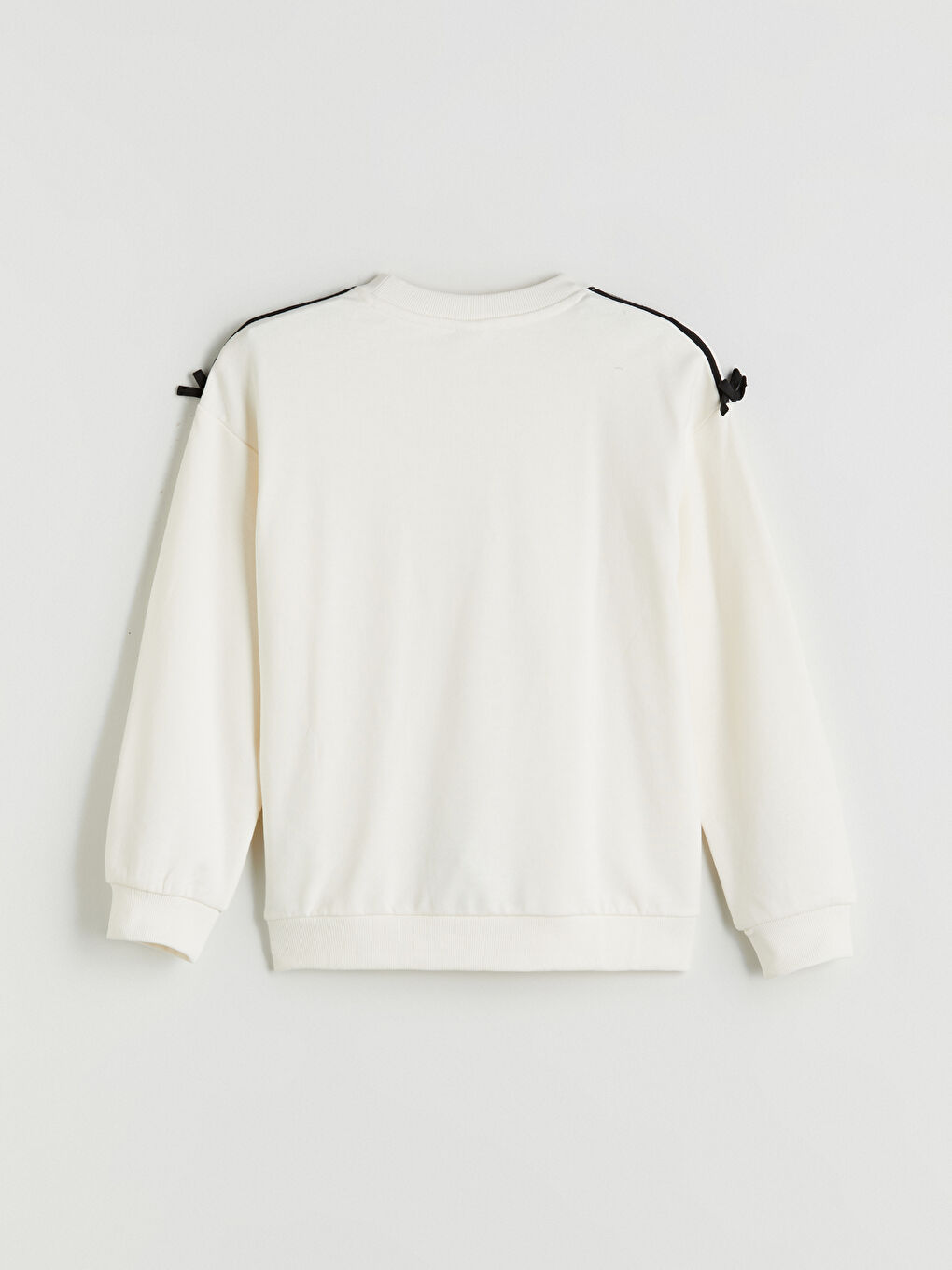 LCW Kids Crew Neck Printed Girls' Sweatshirt -W52471Z4-FES