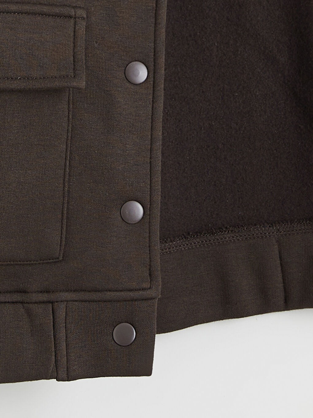 Kahverengi Uzun Kollu Kız Çocuk Kolej Ceket-2