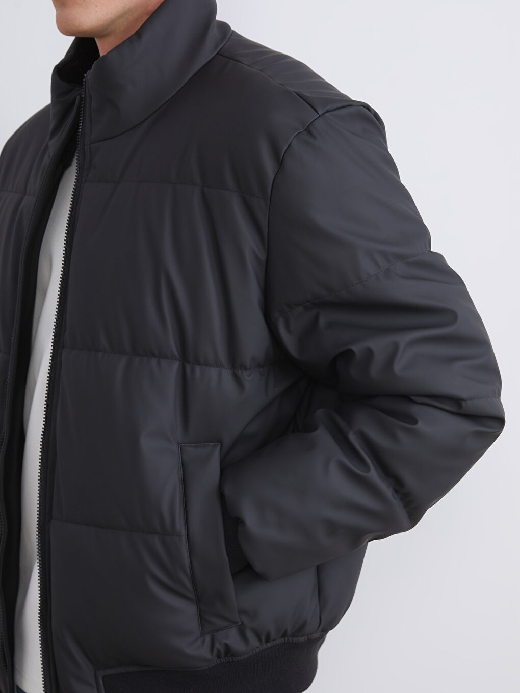 XSIDE Standard Fit Men's Puffer Coat -W52474Z8-CVL