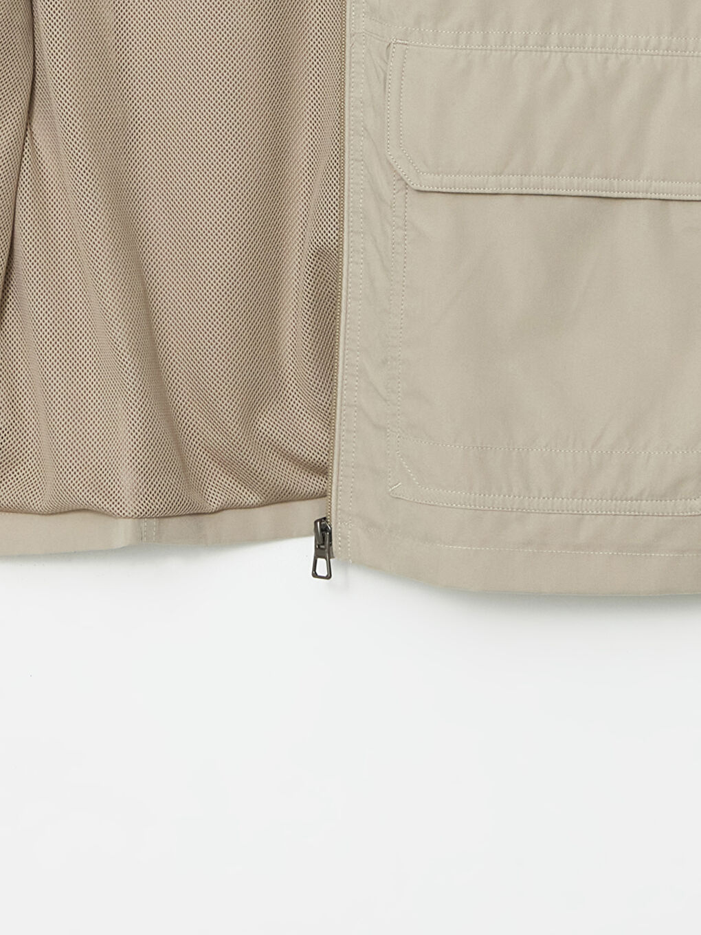 کەمەری شكار بۆ پیاوان بە فیتی ئاسایی و یەخەی مل بەرز-12