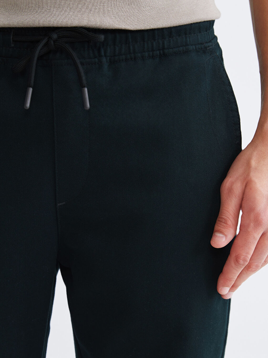 Petrol Slim Fit Erkek Pantolon-2