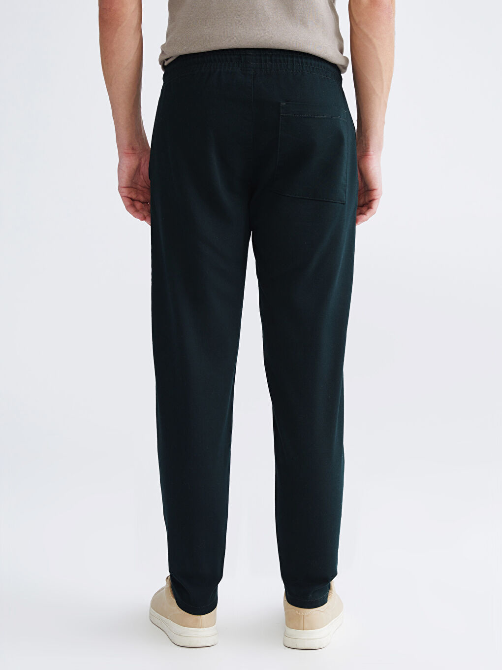 Petrol Slim Fit Erkek Pantolon-3