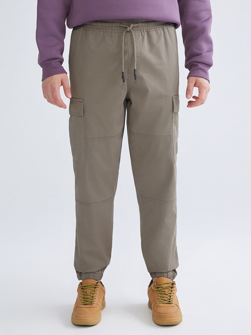 Брюки карго стандартного кроя для мужчин-1
