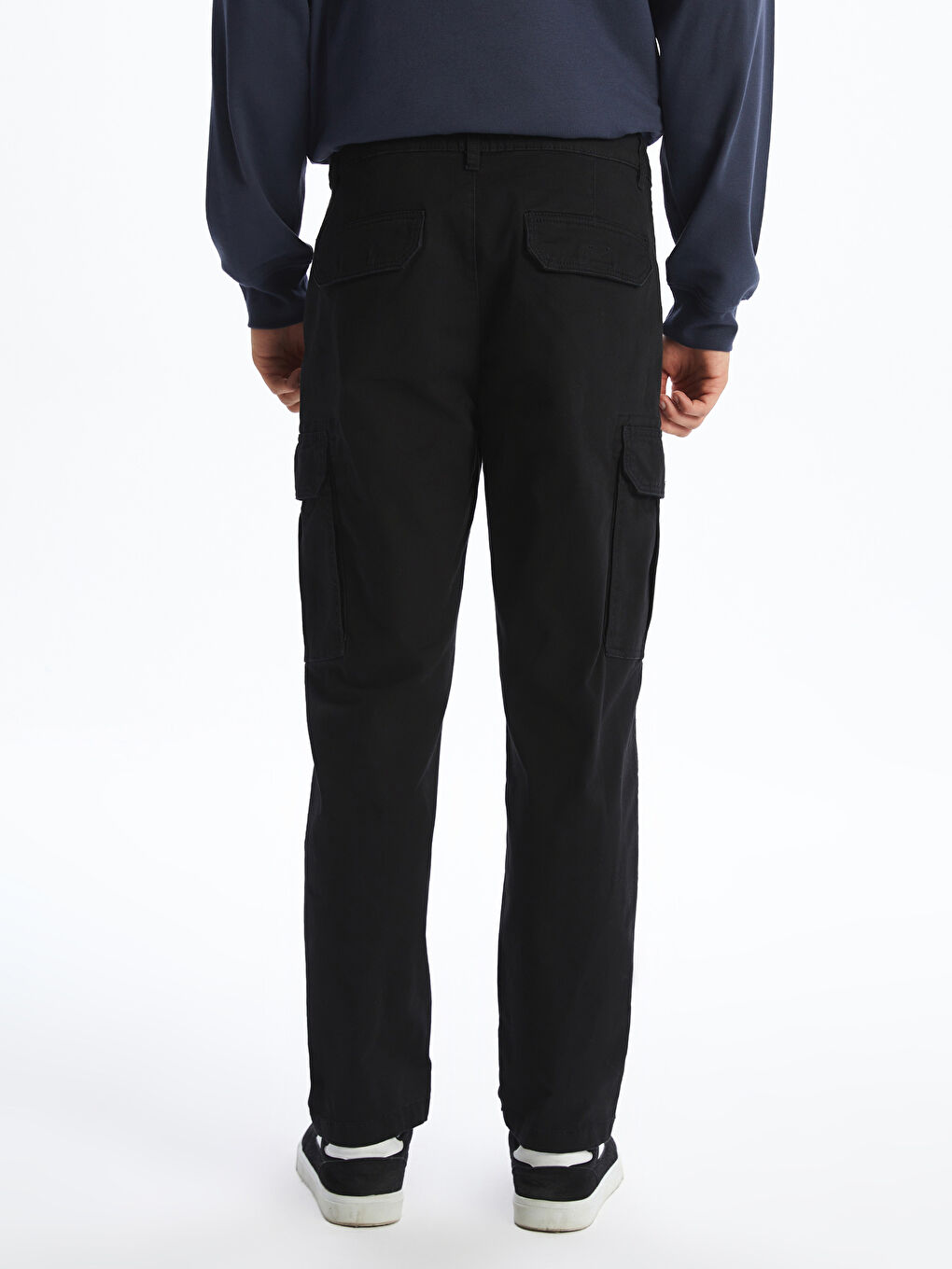 Брюки карго мужские из твила стандартного кроя-3