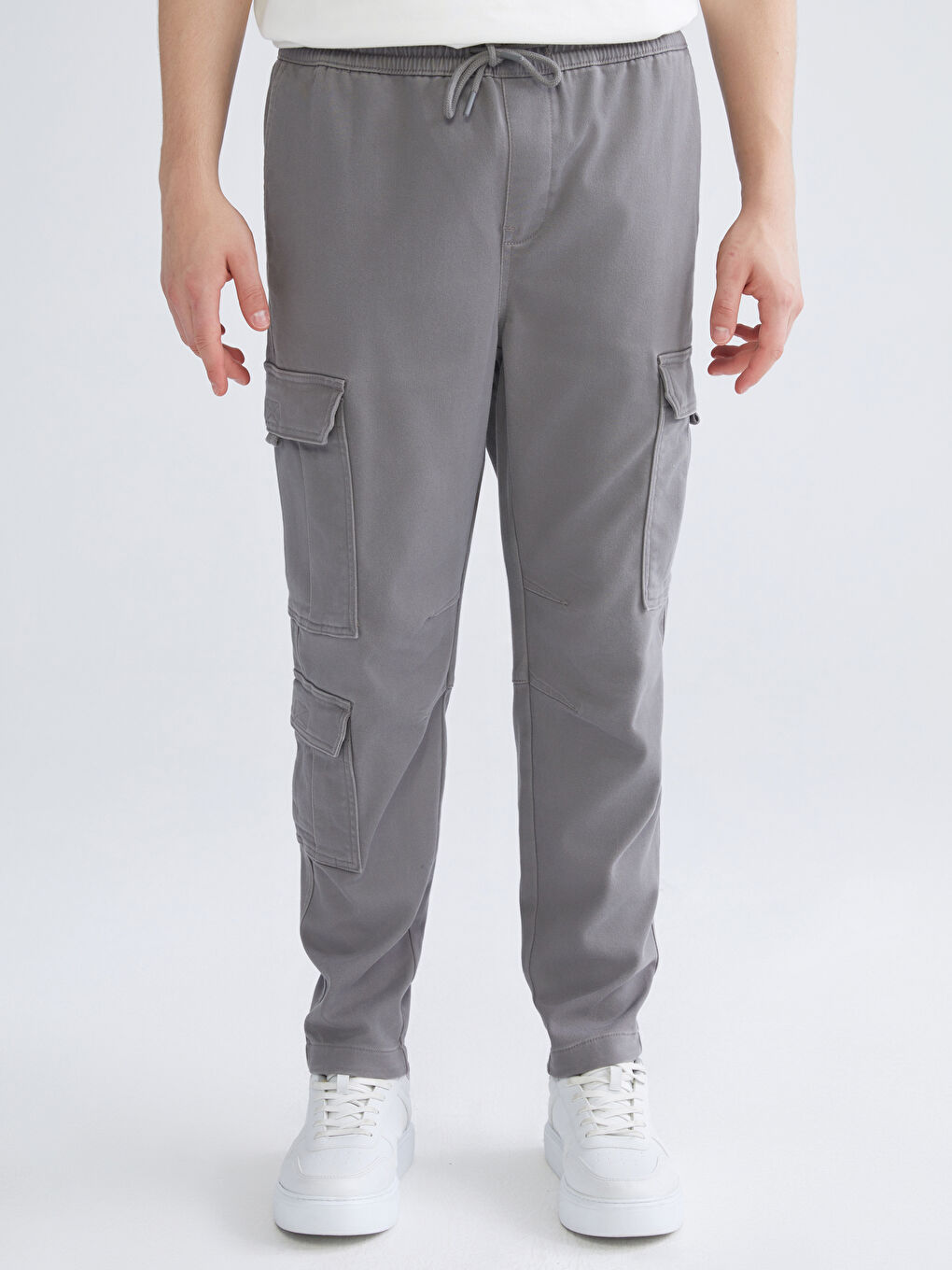 XSIDE Slim Fit Men's Cargo Trousers -W52493Z8-RDK