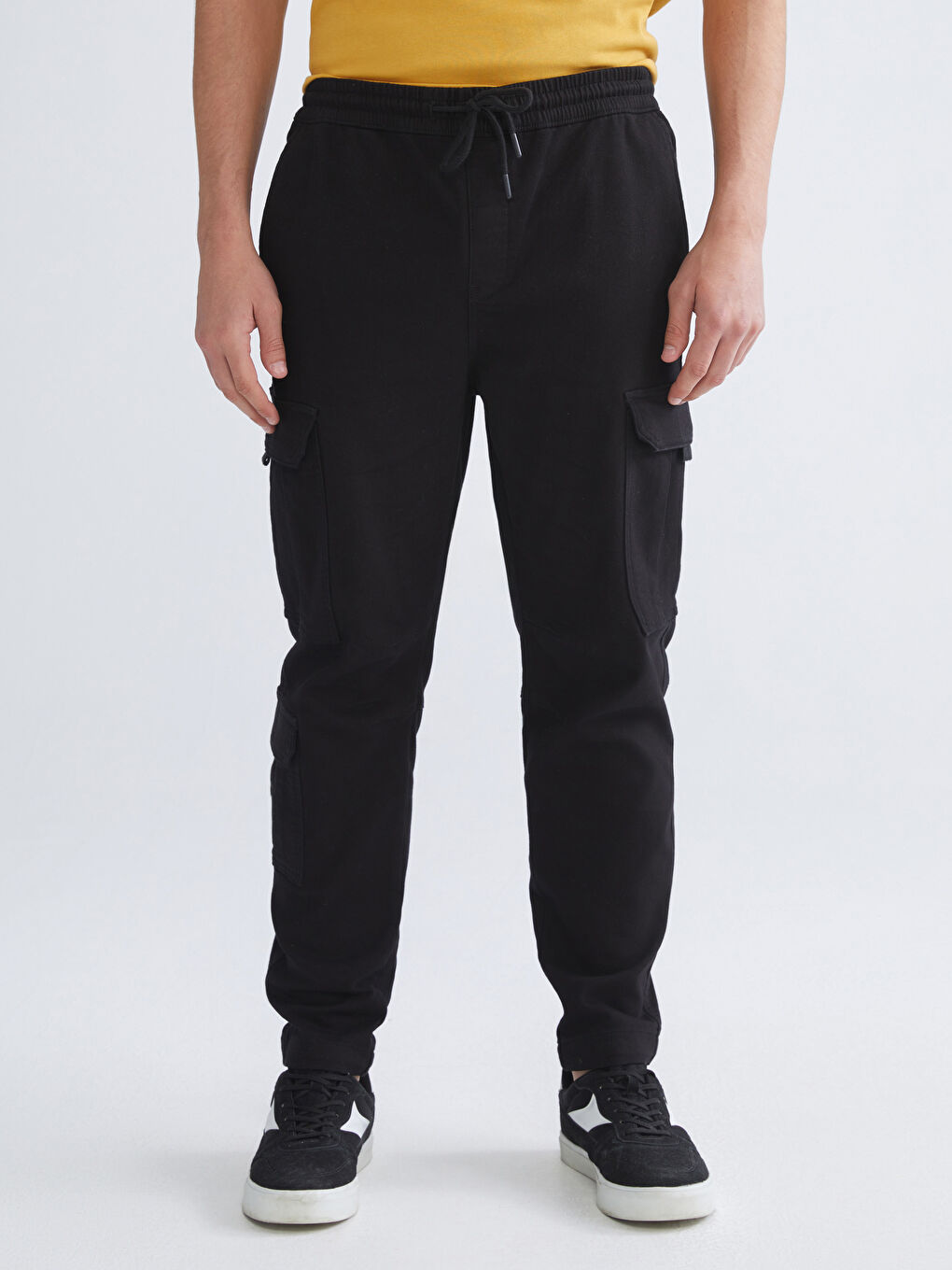 Slim Fit Men's Cargo Trousers-1