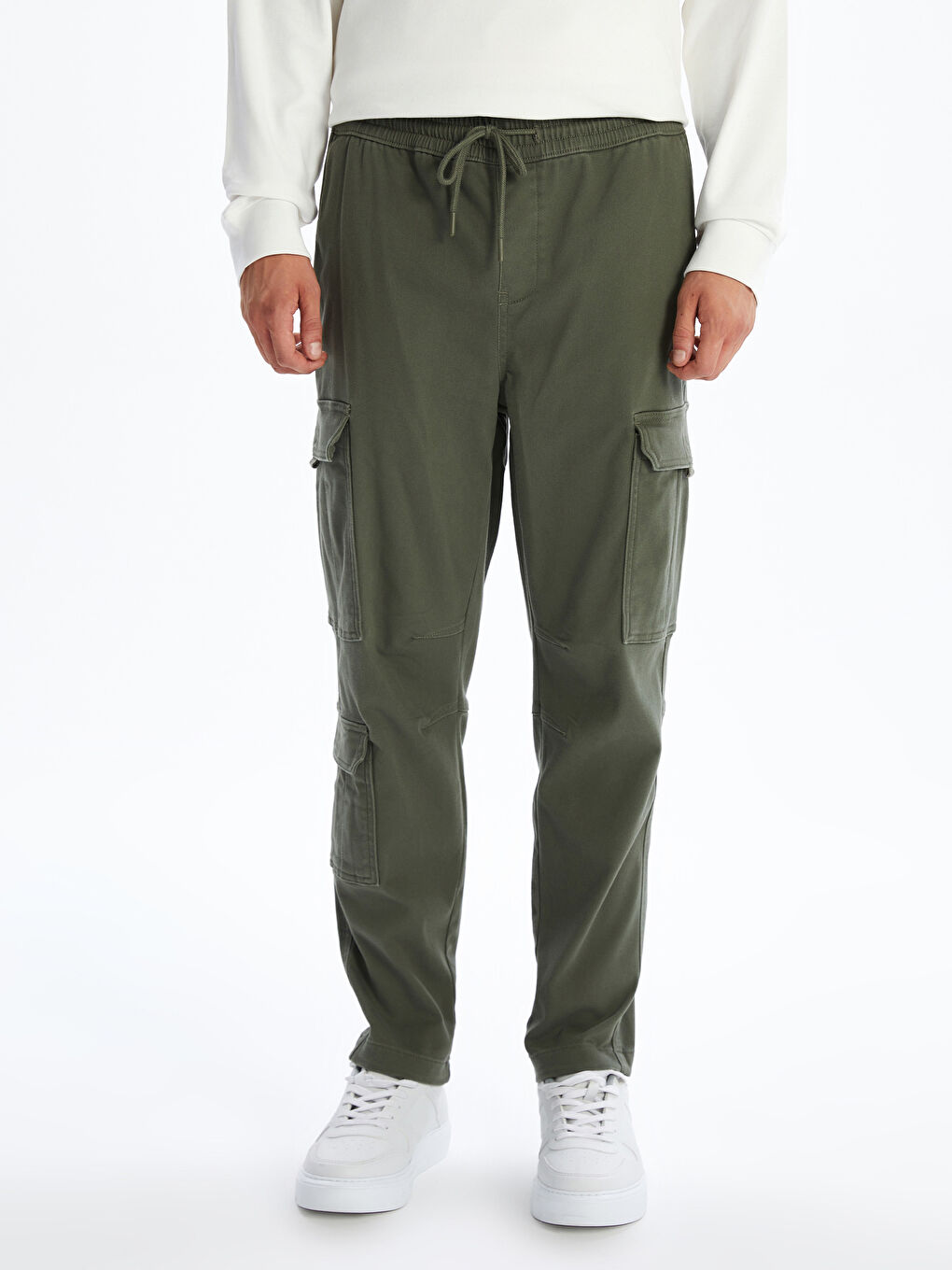 XSIDE Slim Fit Men's Cargo Trousers -W52493Z8-SAY
