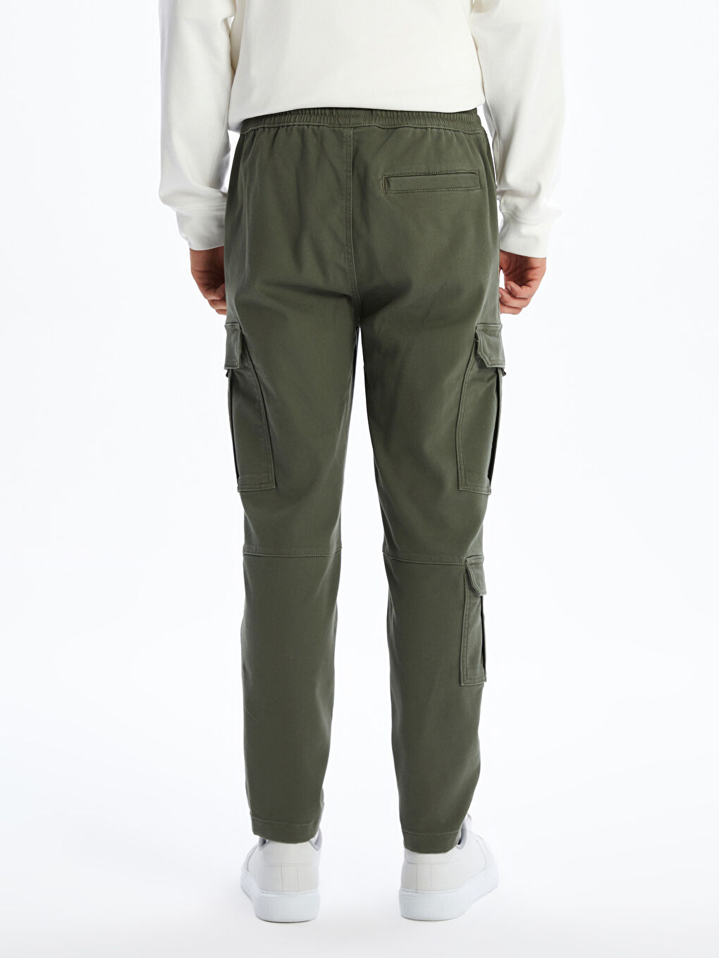 XSIDE Slim Fit Men's Cargo Trousers -W52493Z8-SAY