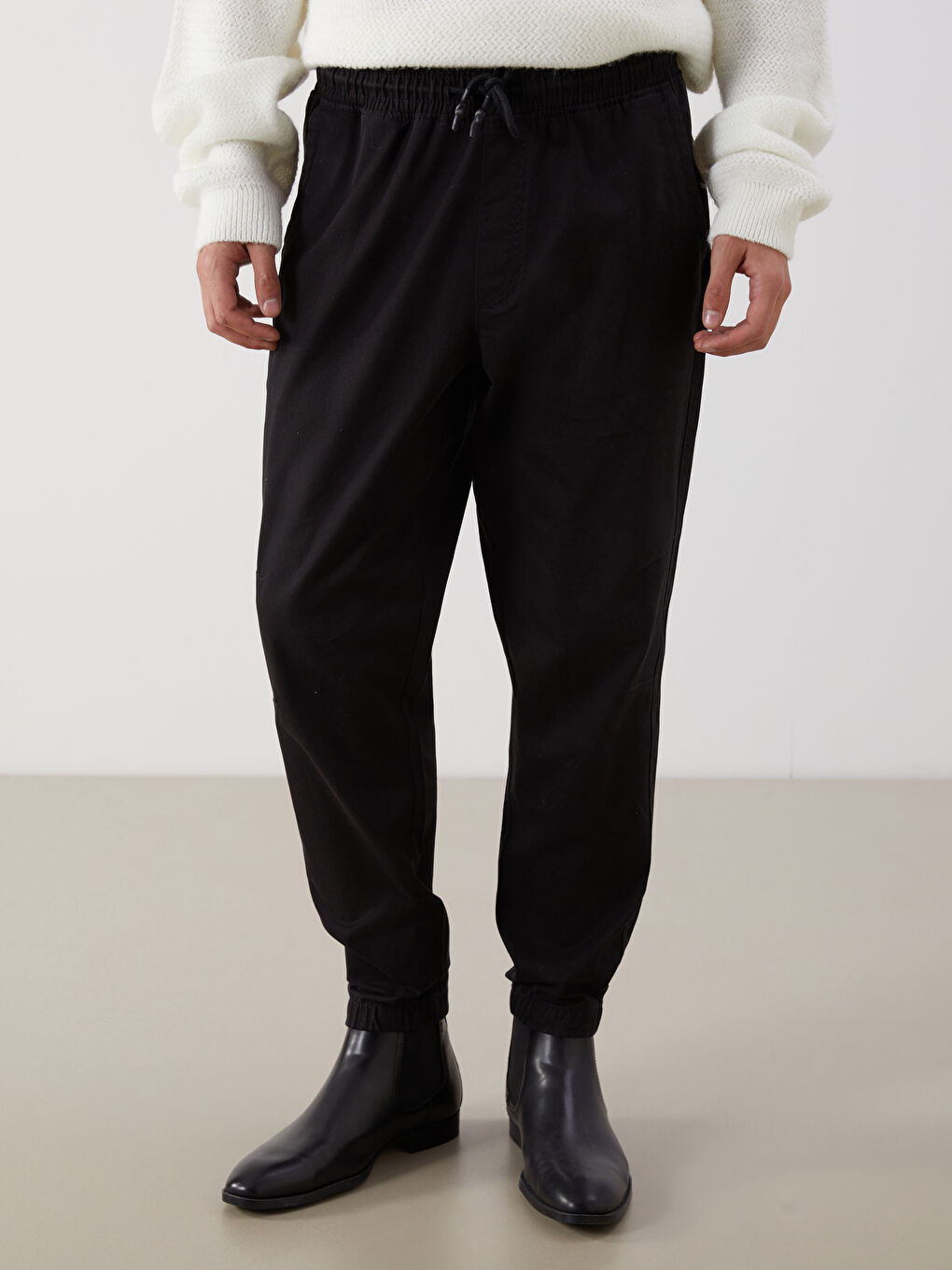 XSIDE Standard Fit Twill Men's Trousers -W52496Z8-RQL