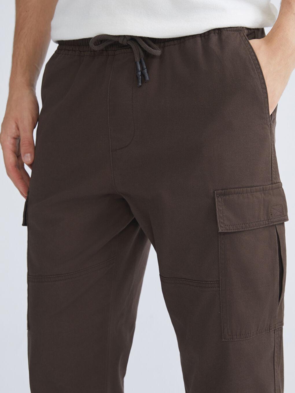 XSIDE Standard Fit Twill Men's Cargo Trousers -W52497Z8-Z8L