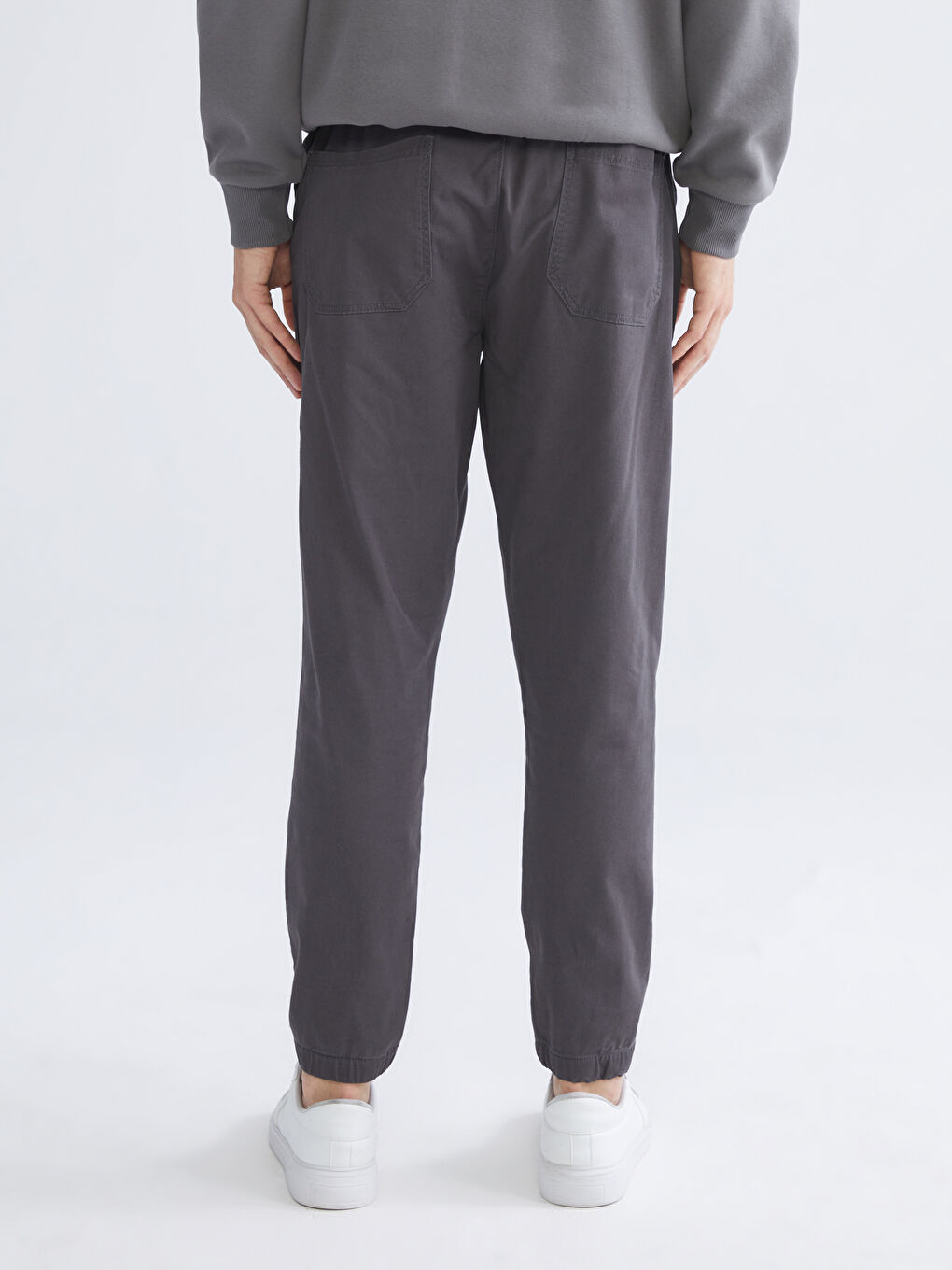 Чоловічі габардинові джогери стандартного крою-2
