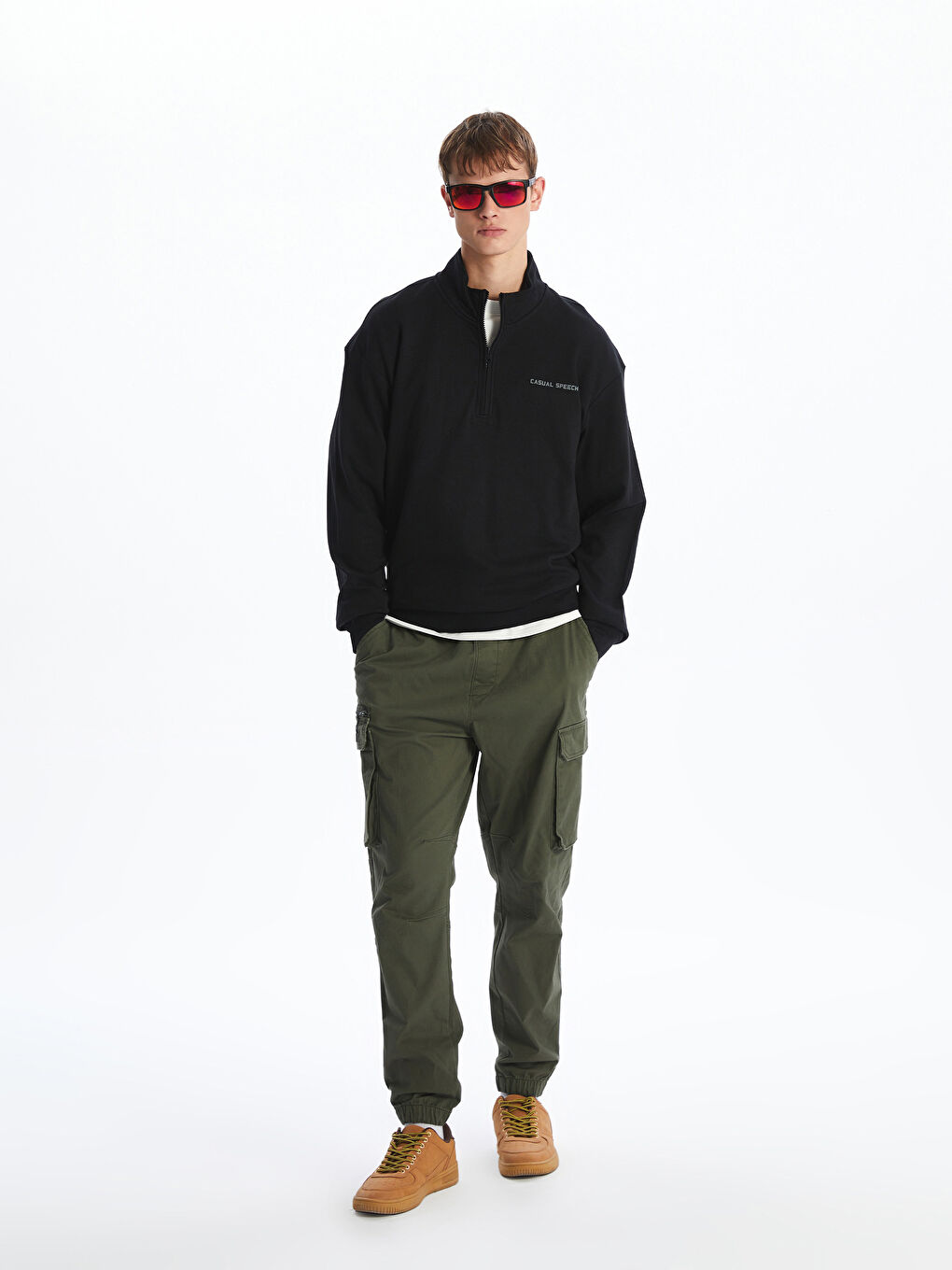 Standard Fit Men's Cargo Trousers