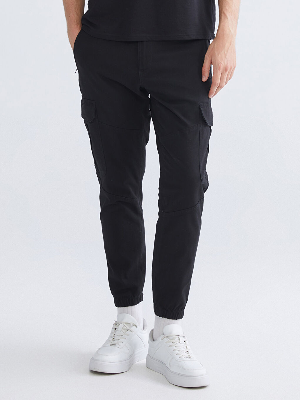 XSIDE Standard Fit Twill Men's Cargo Trousers -W52504Z8-HCZ