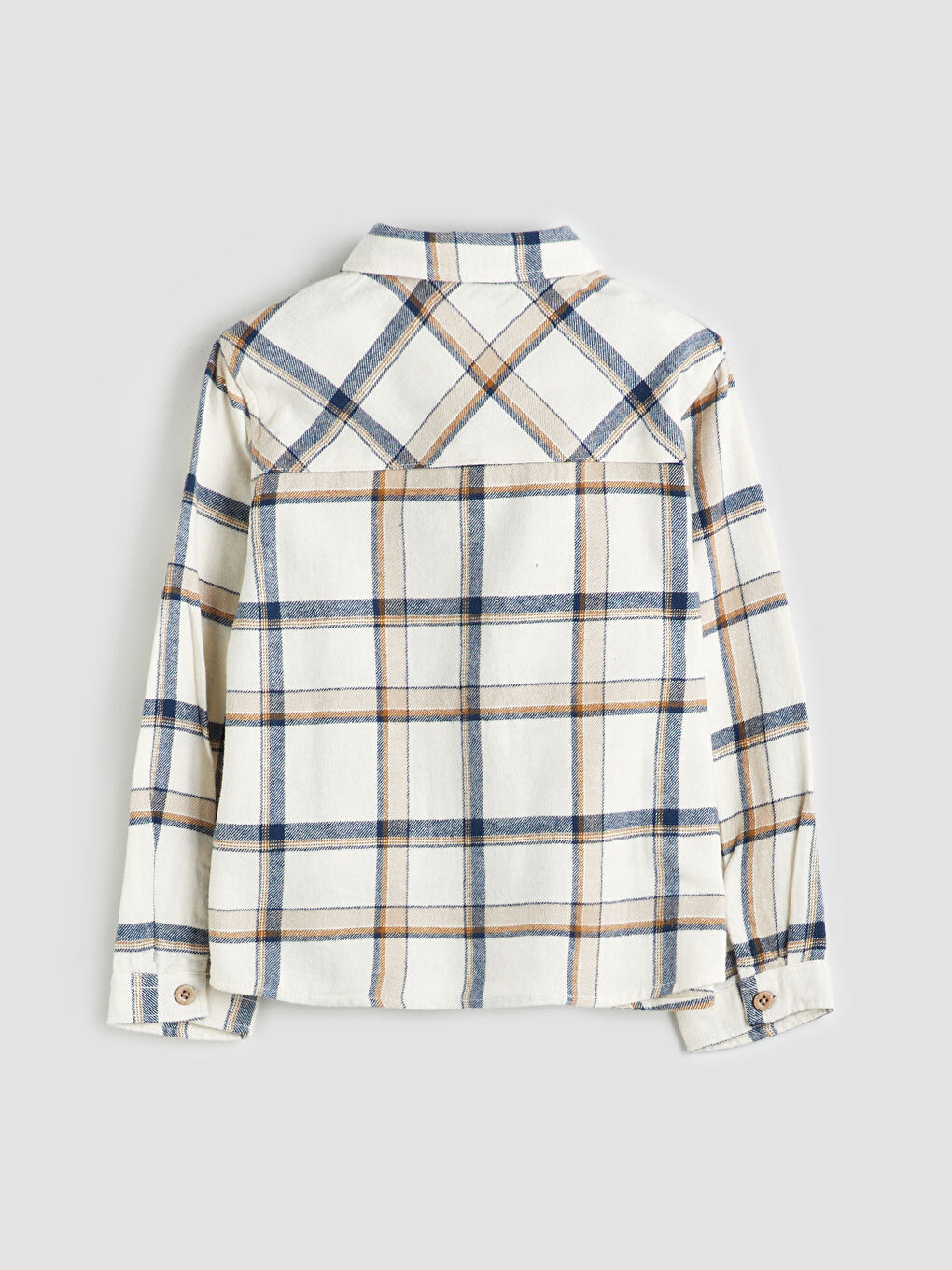 LCW Kids Plaid Patterned Boys' Shirt -W52532Z1-LN6