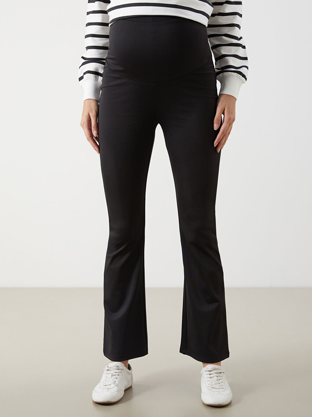 LCWAIKIKI Maternity Belly Panel Maternity Leggings -W52534Z8-CVL