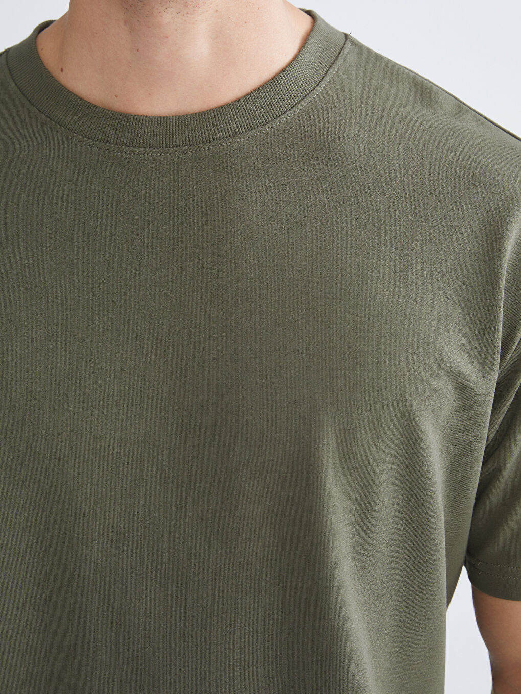 XSIDE Crew Neck Short Sleeve Men's Sweatshirt -W52543Z8-HCZ