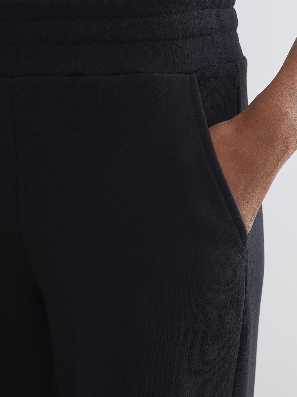 LCW Vision Elasticated Waist Women's Jogger Sweatpants -W52546Z8-CVL