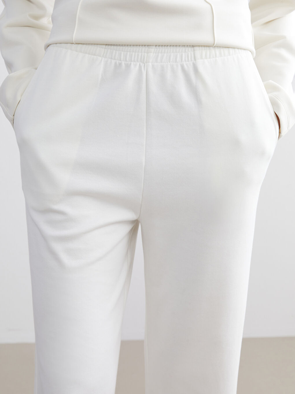 LCW Vision Elasticated Waist Women's Trousers -W52547Z8-EEW