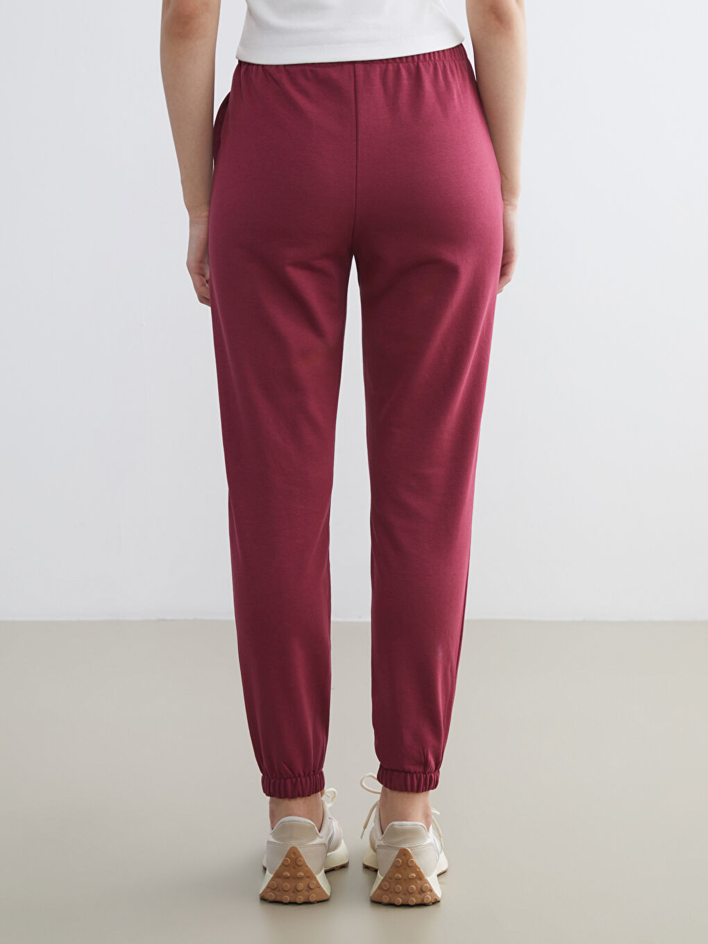 LCW Vision Elasticated Waist Women's Jogger Sweatpants -W52549Z8-HFC
