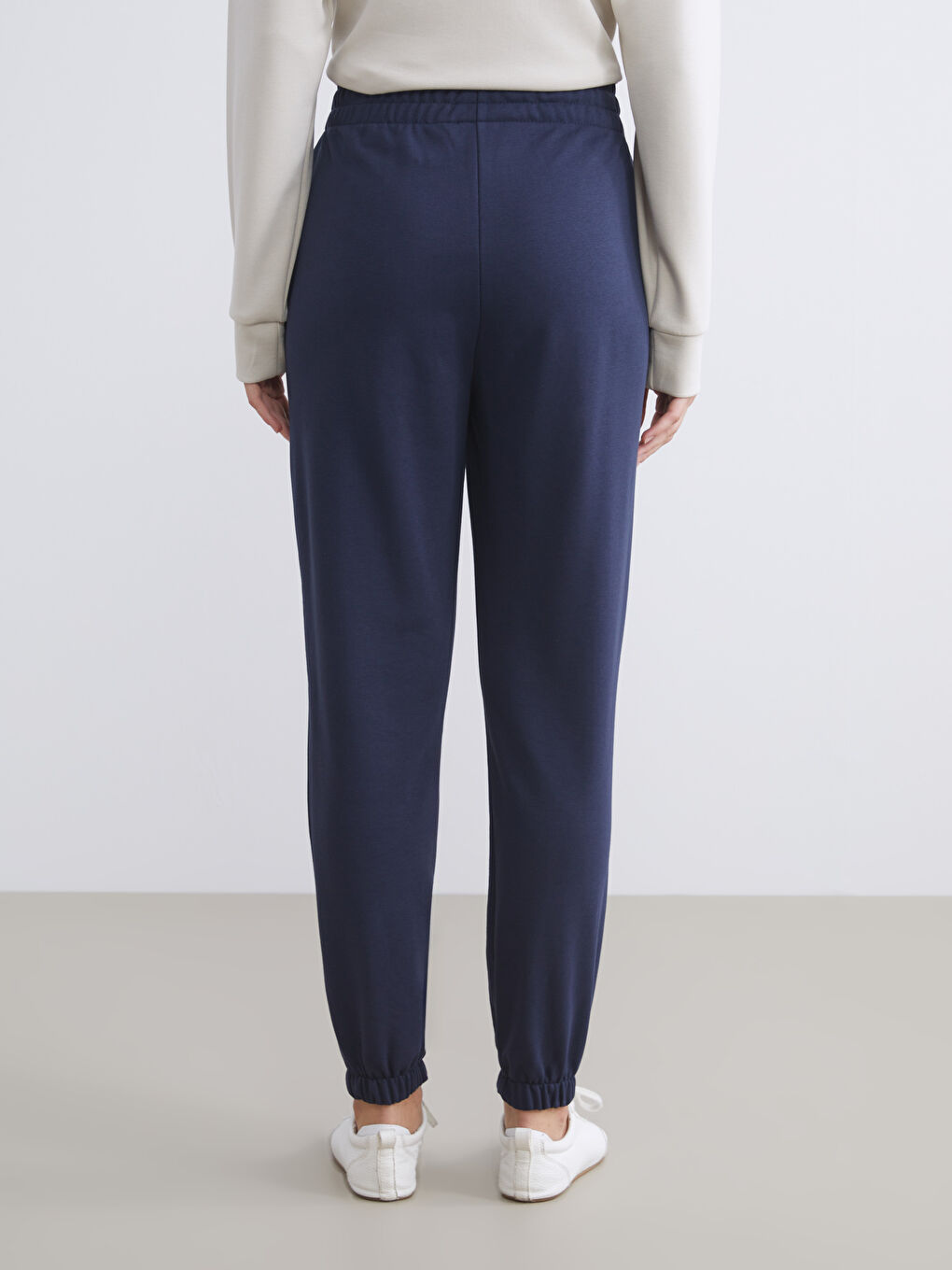LCW Vision Elasticated Waist Women's Jogger Sweatpants -W52549Z8-HRC