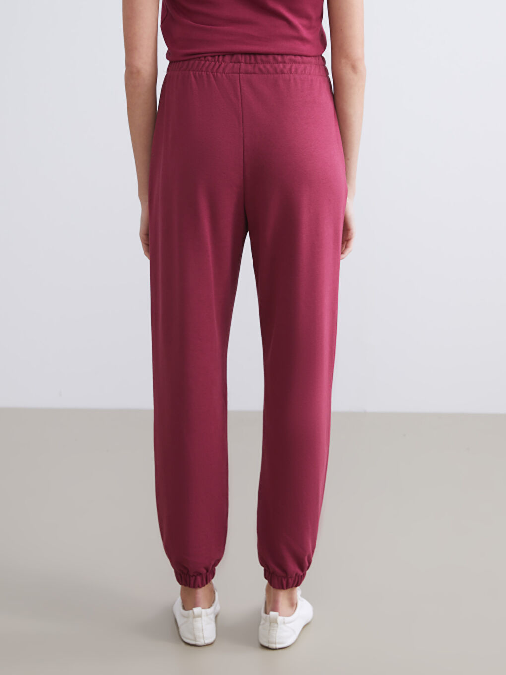 Elasticated Waist Women's Jogger Sweatpants-7