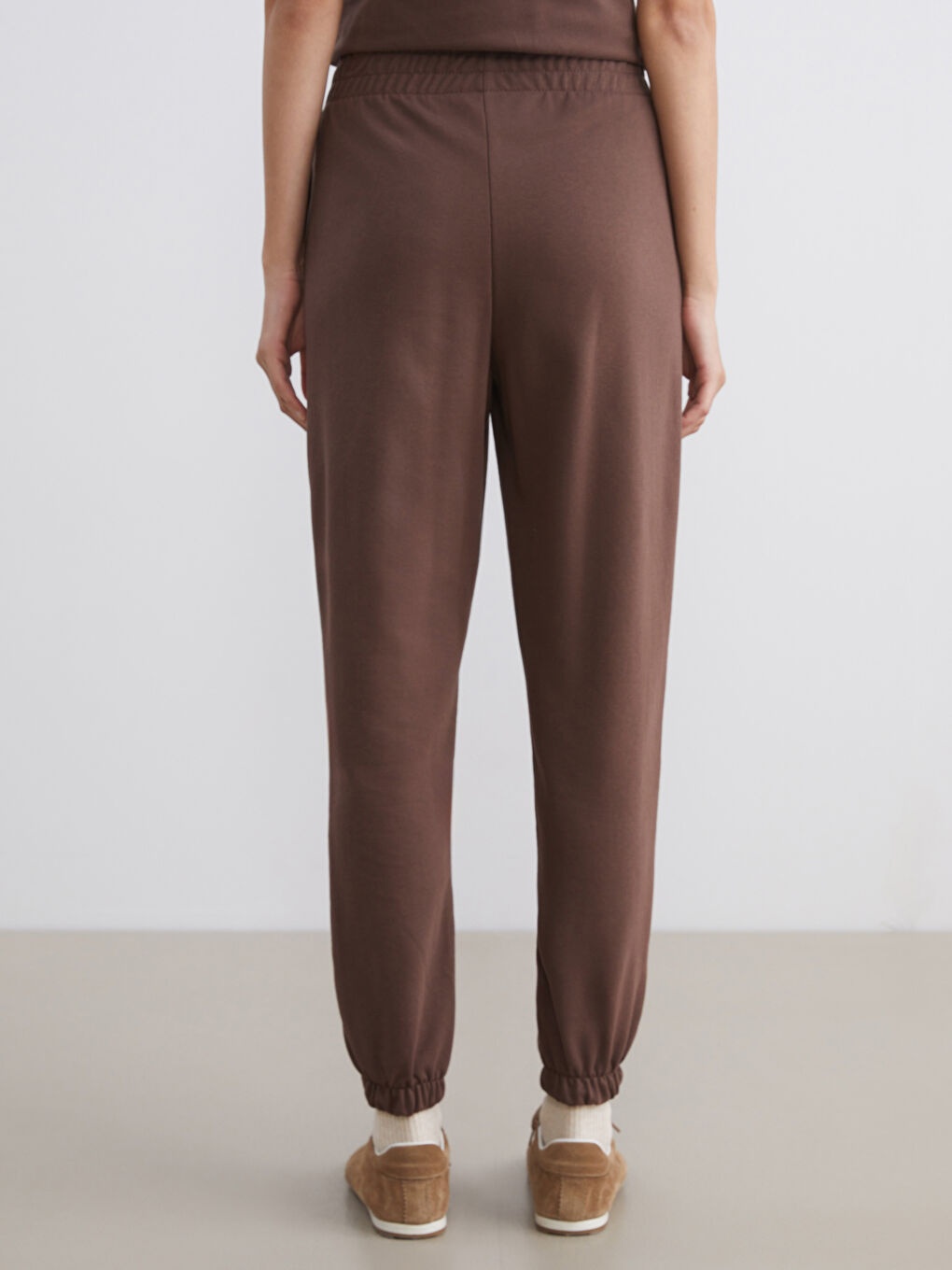 Elasticated Waist Women's Jogger Sweatpants-7