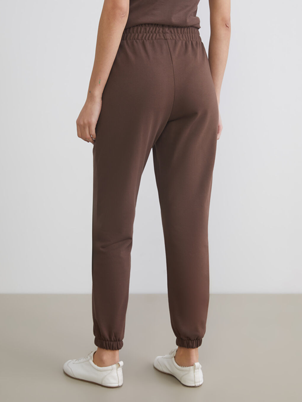 Elasticated Waist Women's Jogger Sweatpants-6