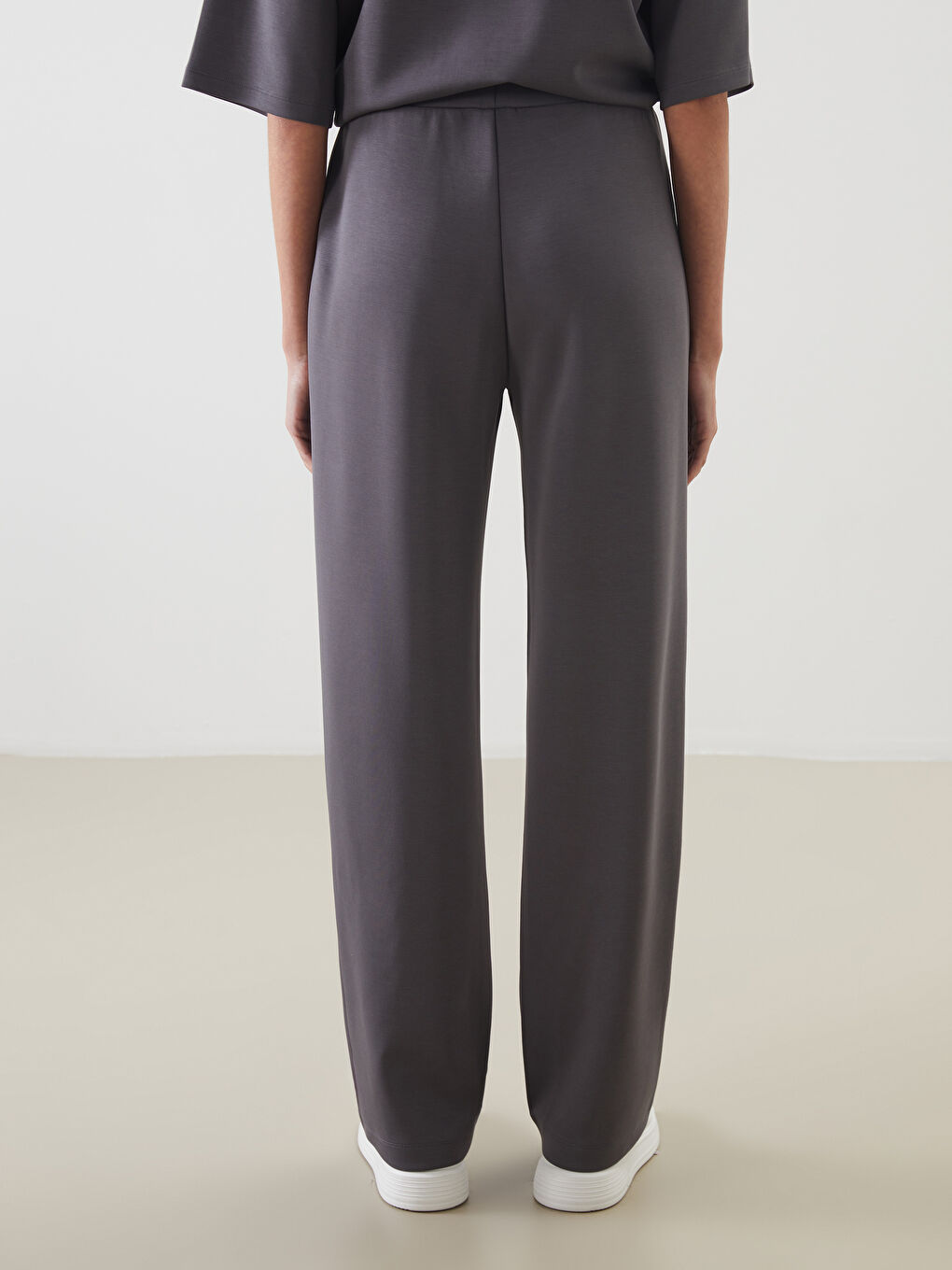 LCW Vision Women's Sweatpants with Elasticated Waist and Modal Blend -W52557Z8-JNL
