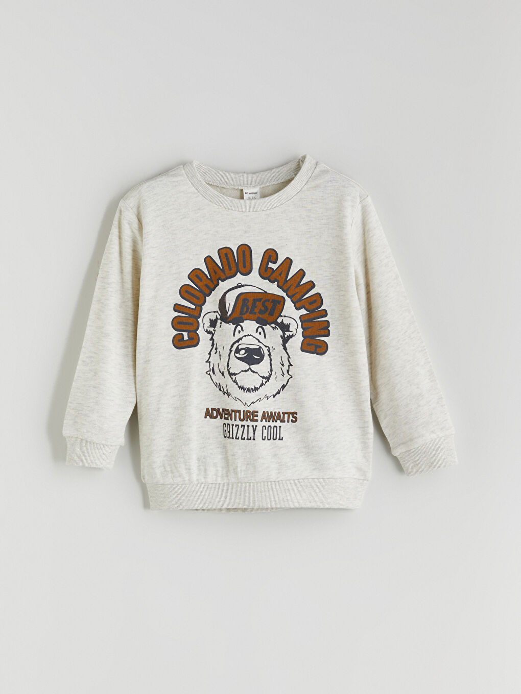 LCW Kids Crew Neck Boys' Sweatshirt -W52572Z1-CX8