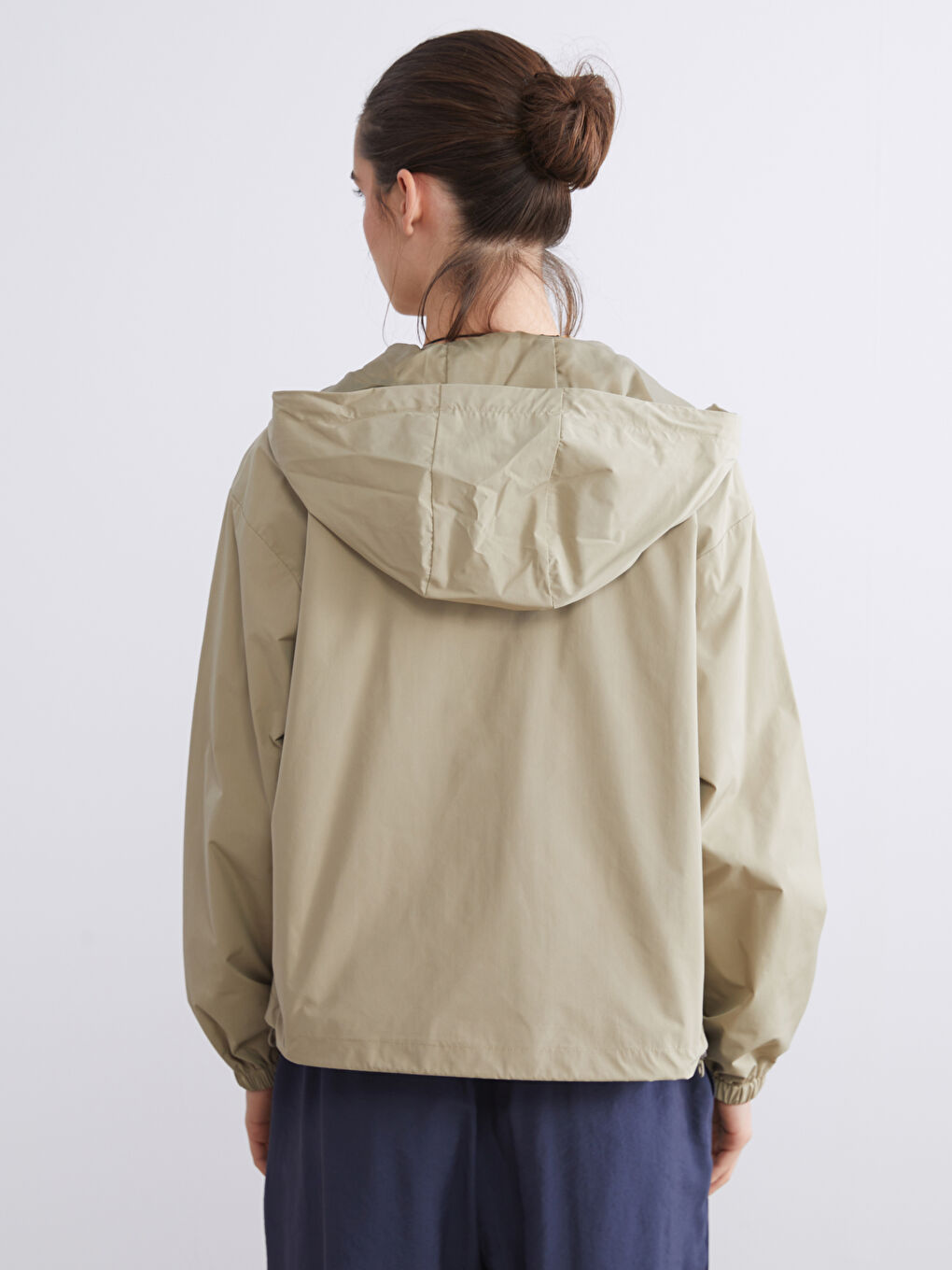LCW Vision Hooded Women's Raincoat -W52598Z8-RSX