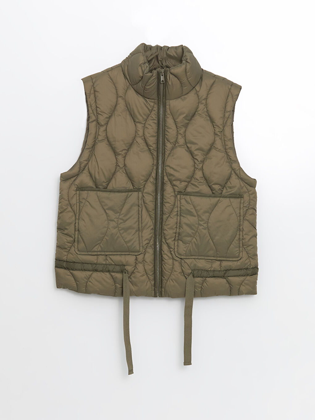 LCW Vision Funnel Neck Quilted Women's Puffer Gilet -W52599Z8-RSX
