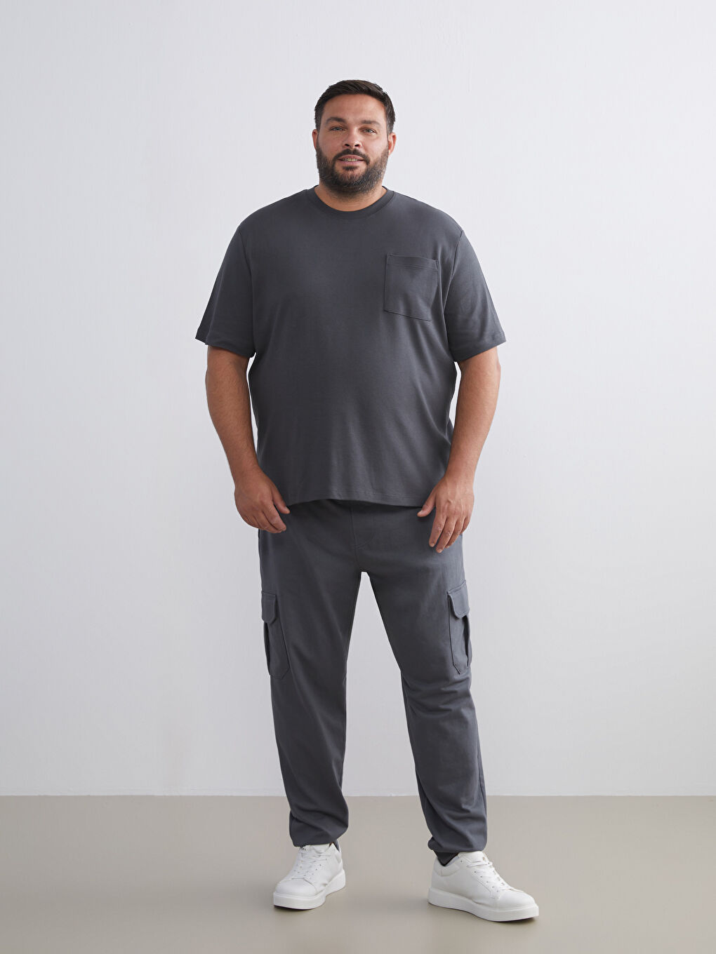 Man GREY Sweatpants-1