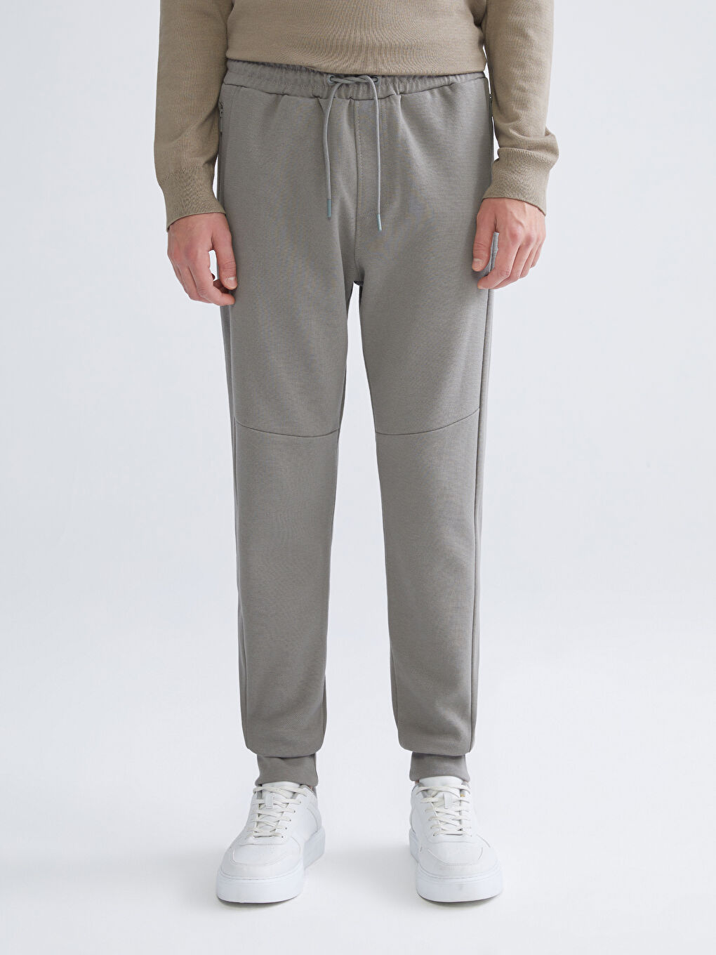 Gri Standart Kalıp Erkek Jogger Eşofman Altı-1