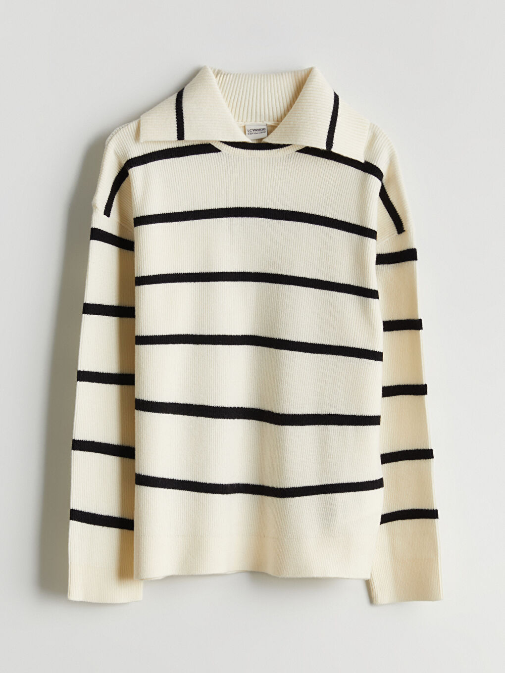 LCW Kids Polo Neck Girls' Knit Sweater -W52623Z4-SZ5