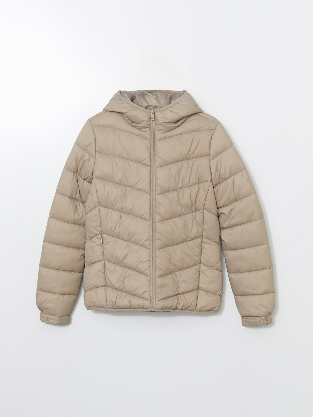LCW Vision Hooded Women's Puffer Coat -W52642Z8-YBG