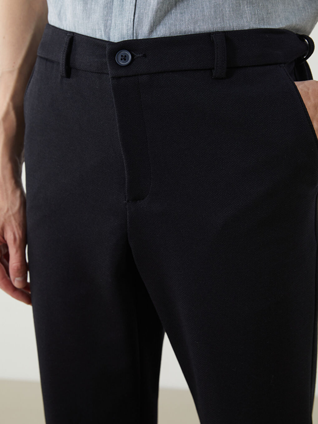 LCWAIKIKI Classic Slim Fit Men's Chino Trousers -W52652Z8-KN7