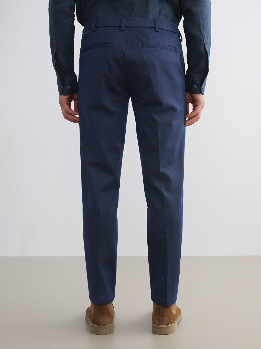 Slim Fit Men's Chino Trousers-3