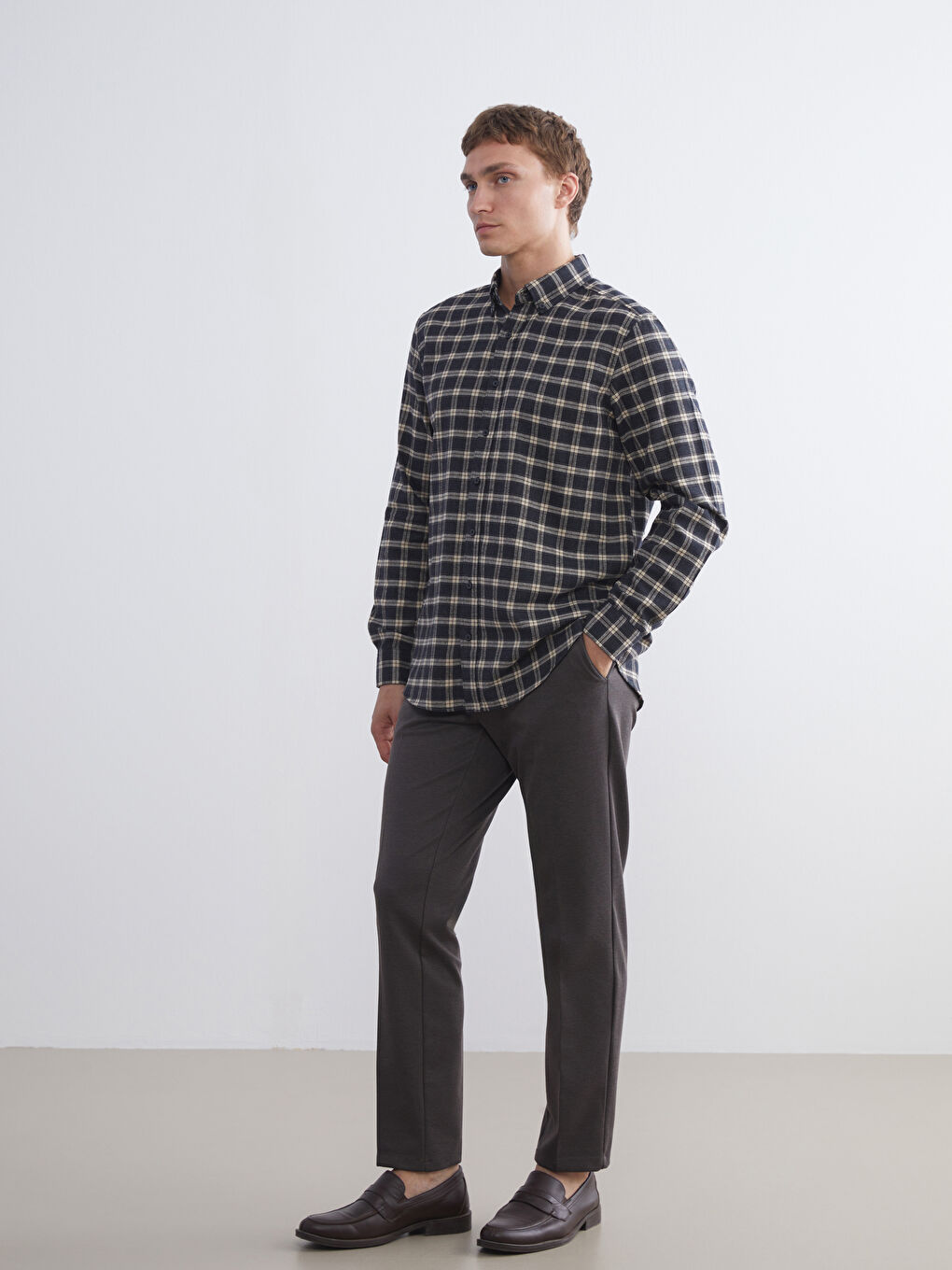 Slim Fit Men's Chino Trousers