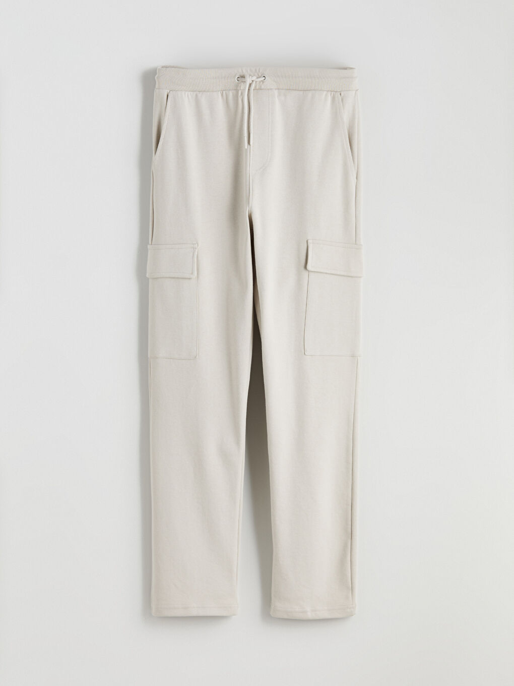 Gri Standart Kalıp Erkek Eşofman Altı-10