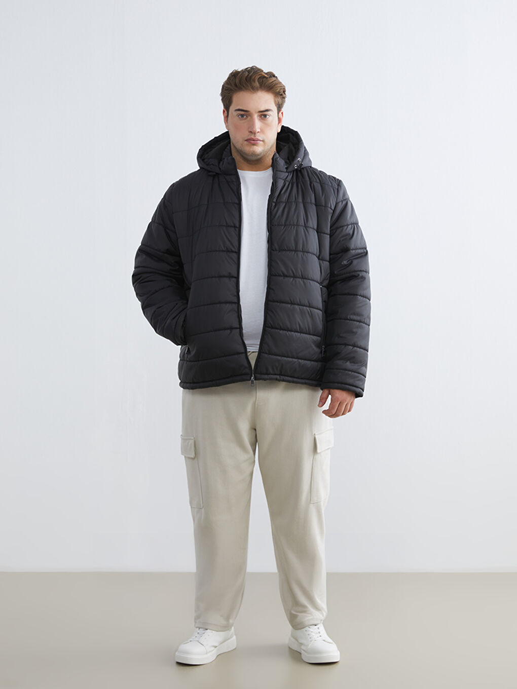 Gri Standart Kalıp Erkek Eşofman Altı-2