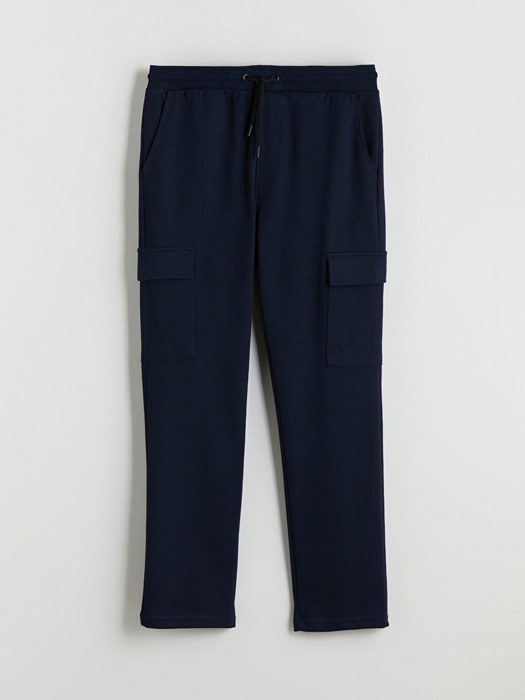 Lacivert Standart Kalıp Erkek Eşofman Altı-10