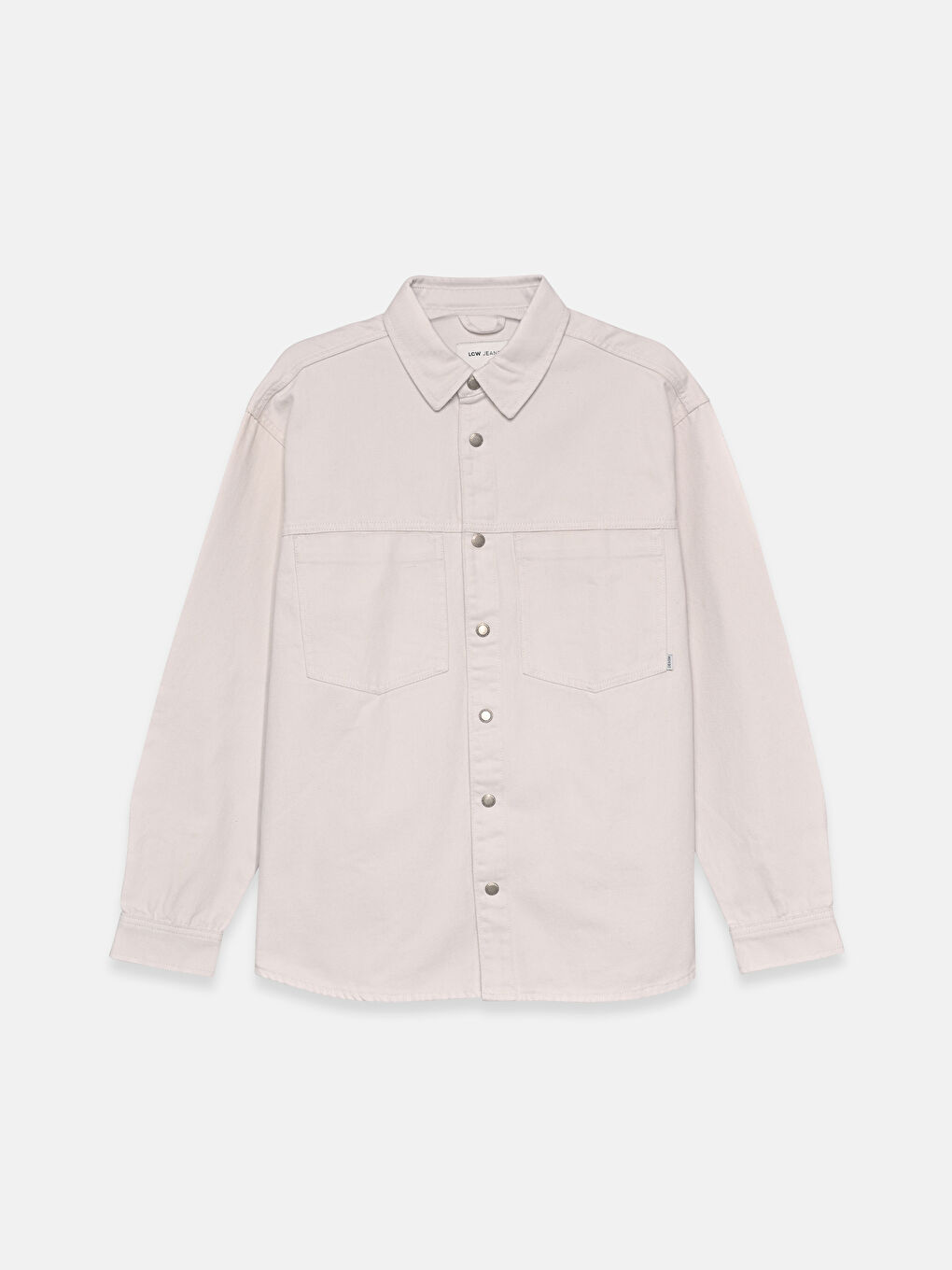 Джинсова сорочка вільної посадки для чоловіків