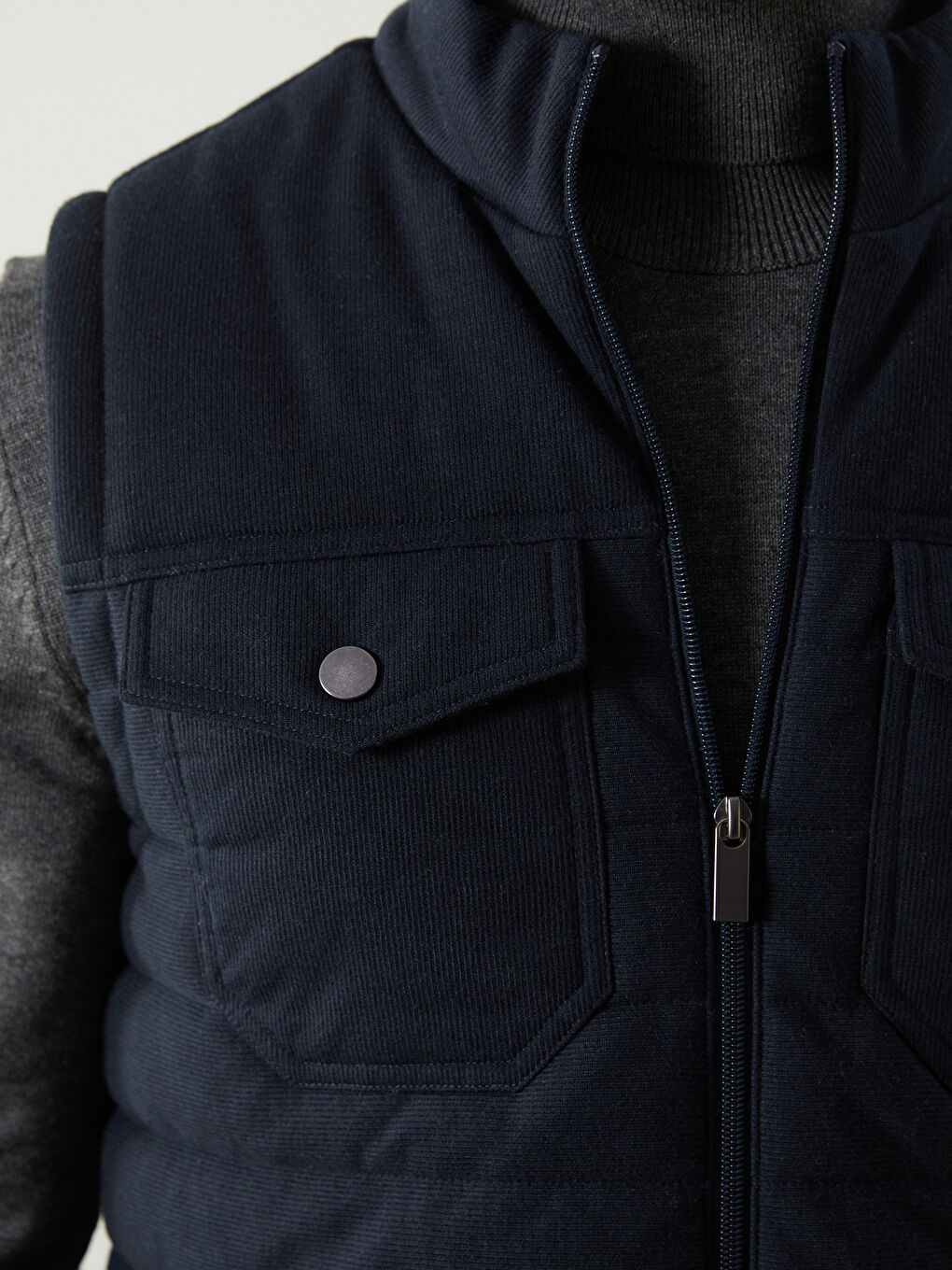 Man NAVY Vest-2