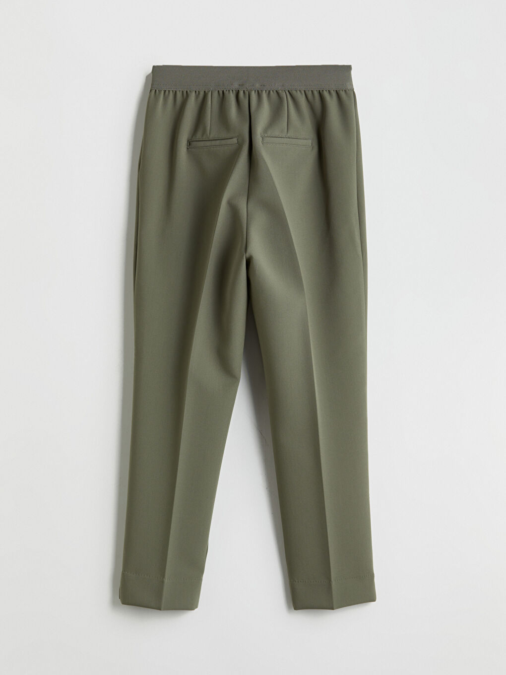 LCWAIKIKI Classic Women's Elasticated Waist Cigarette Trousers -W52684Z8-R1E