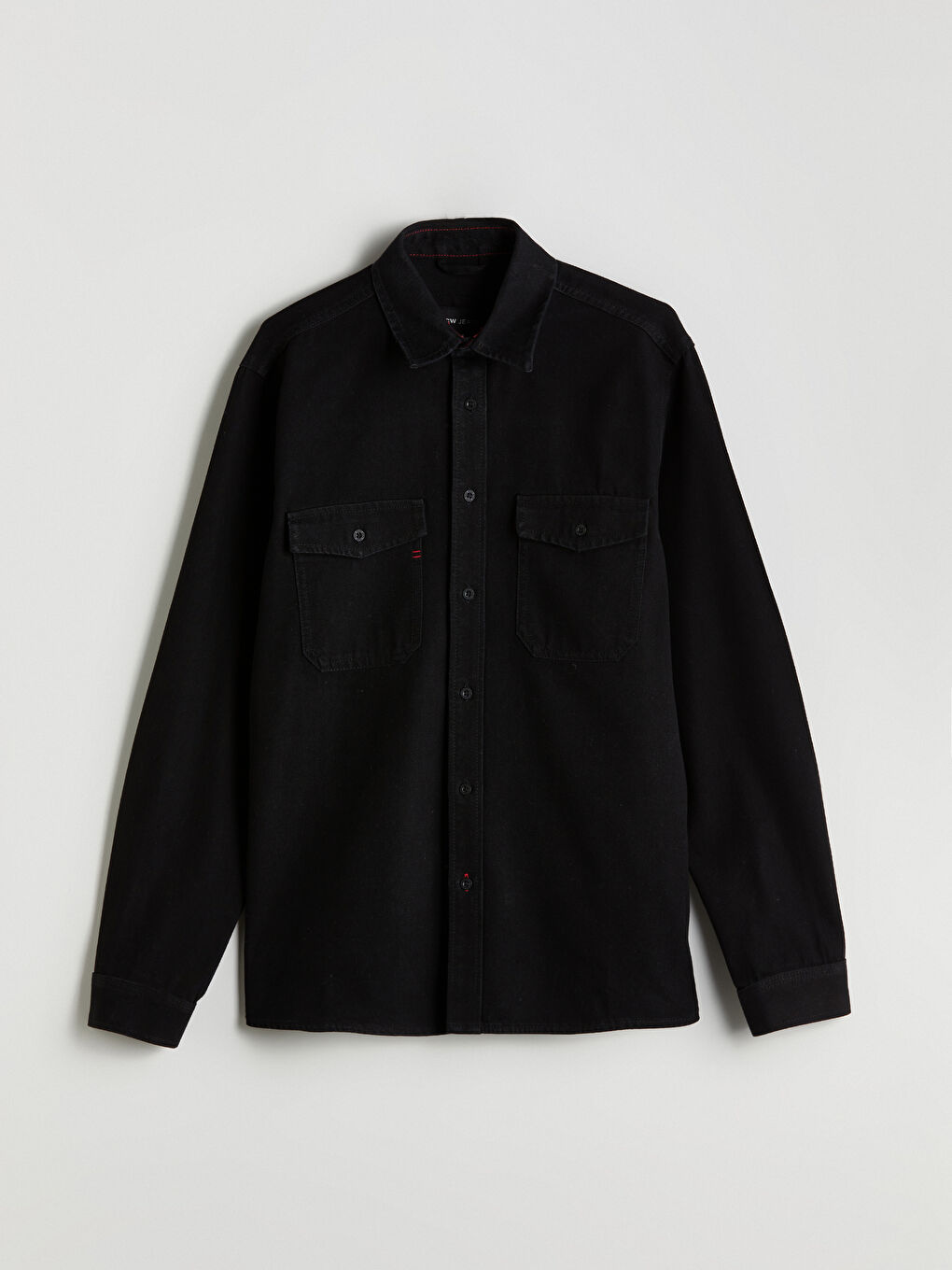 LCW Jeans Regular Fit Long Sleeve Men's Denim Shirt -W52685Z8-326